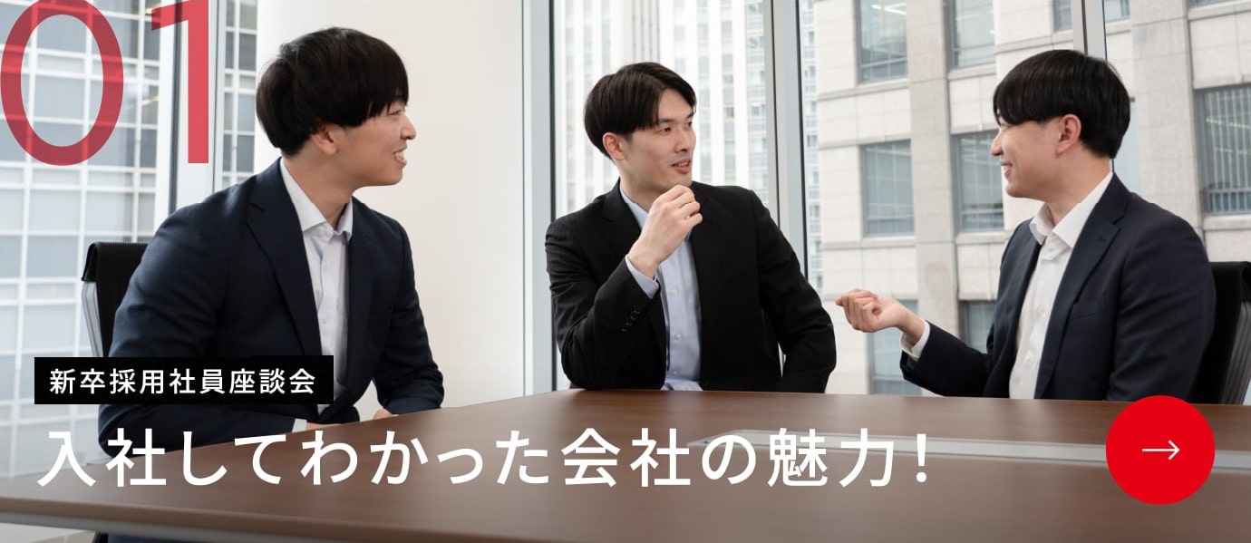 新卒採用社員座談会